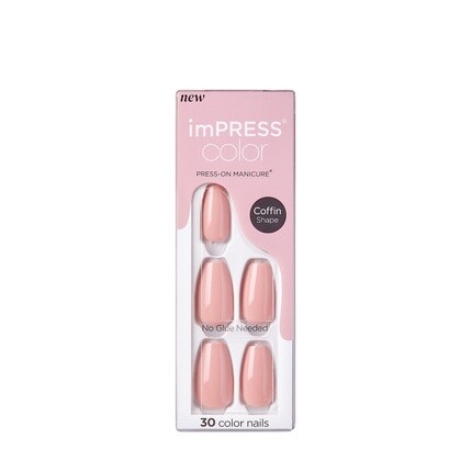 

Накладные ногти для маникюра Kiss Color, роскошные, 30 шт., Impress