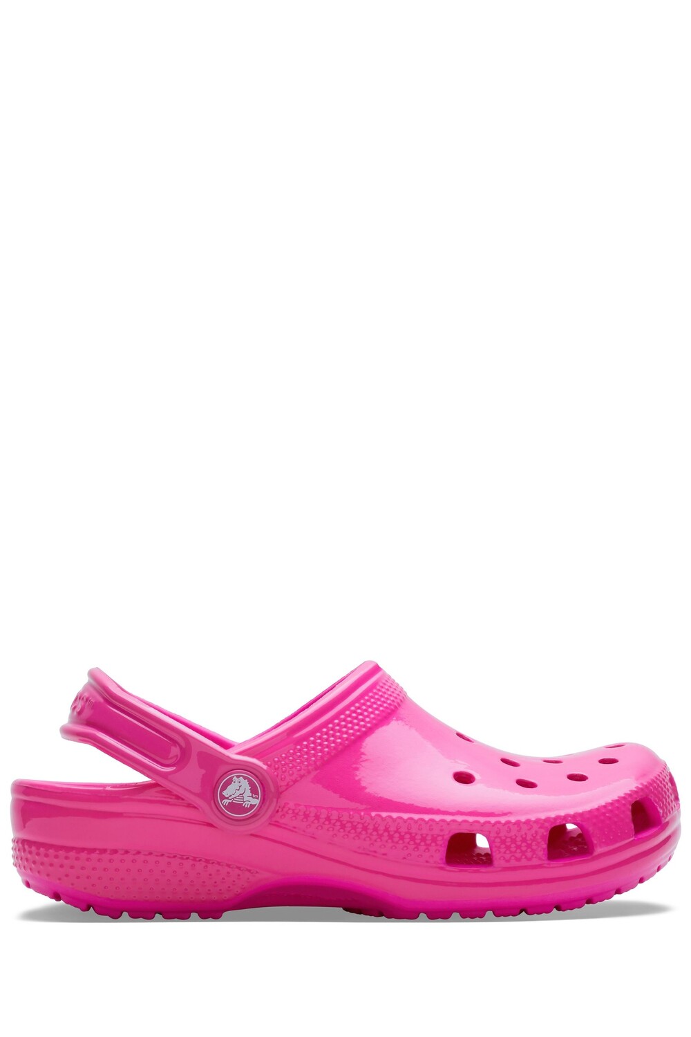 

Классические неоновые детские сабо Crocs, розовый