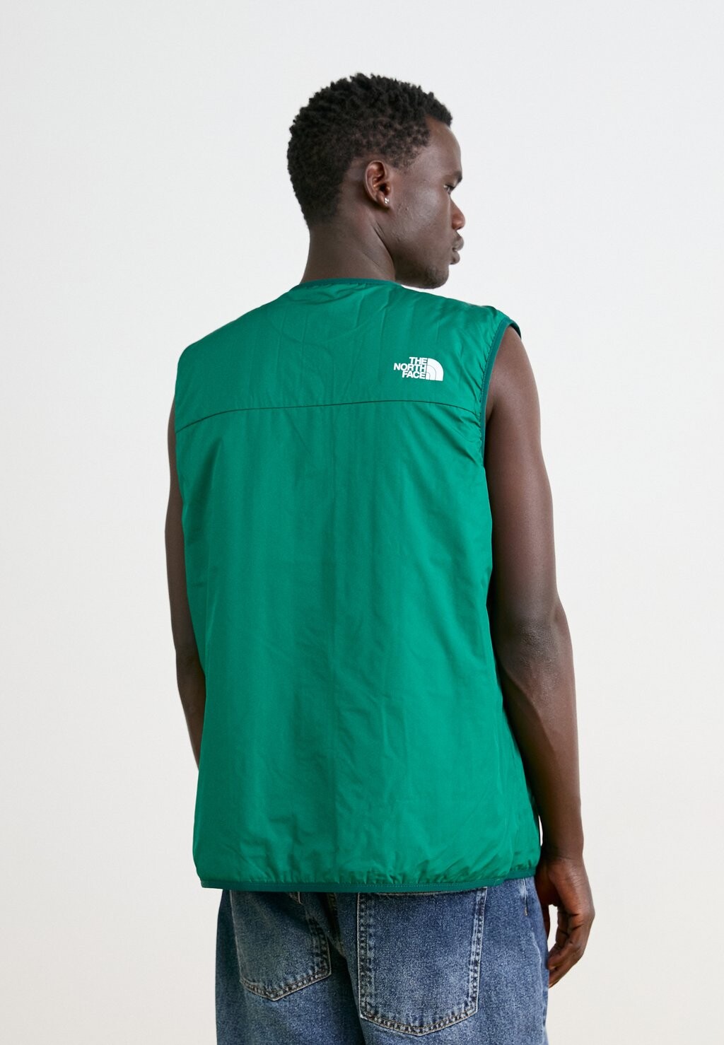 

Жилет REVERSIBLE VISOKE VEST The North Face, темно-зеленый
