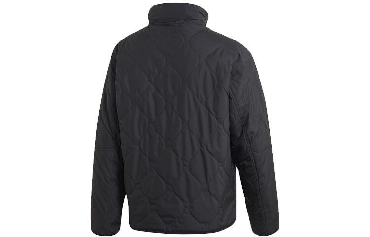 Стеганая куртка мужская, средняя, серо-меланжевый Adidas, серый — фото 2
