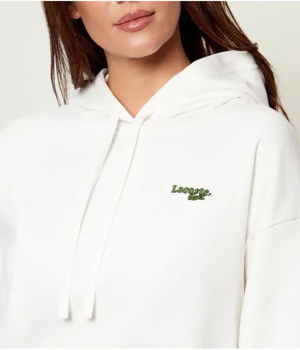 Толстовка Lacoste Regular Fit, белый — фото 4