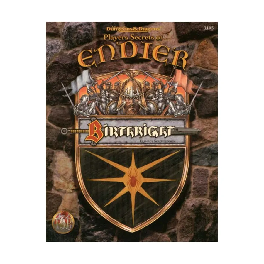 

Player's Secrets of Endier, Birthright, мягкая обложка