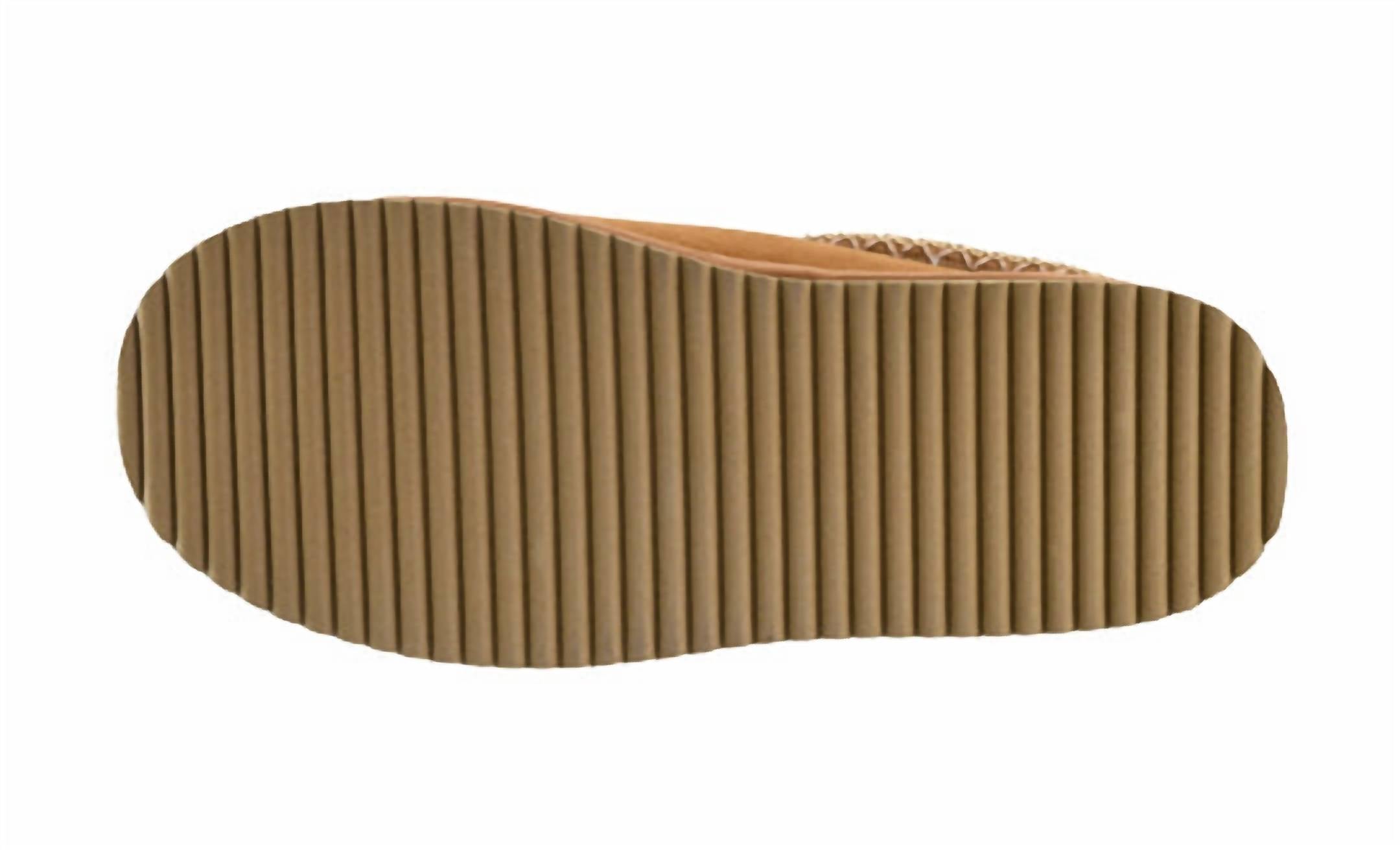 Женские тапочки Pillow Talk из коричневой искусственной замши Corkys Footwear — фото 3
