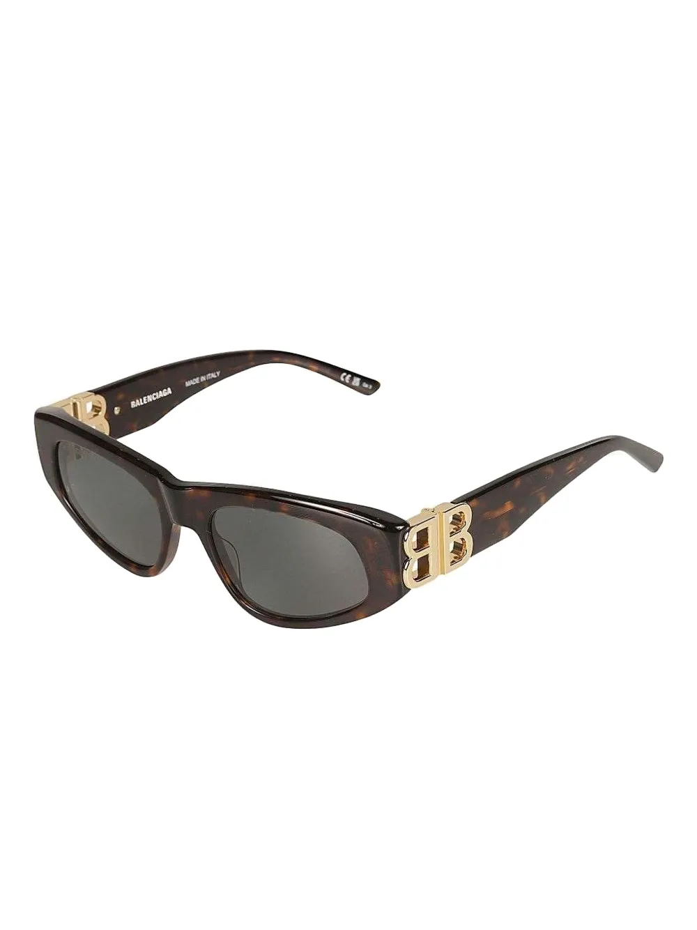 Солнцезащитные очки Dynasty в оправе 'кошачий глаз' Balenciaga Eyewear, коричневый — фото 2