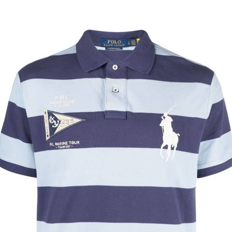 Мужская поло Ralph Lauren разноцветная — фото 3