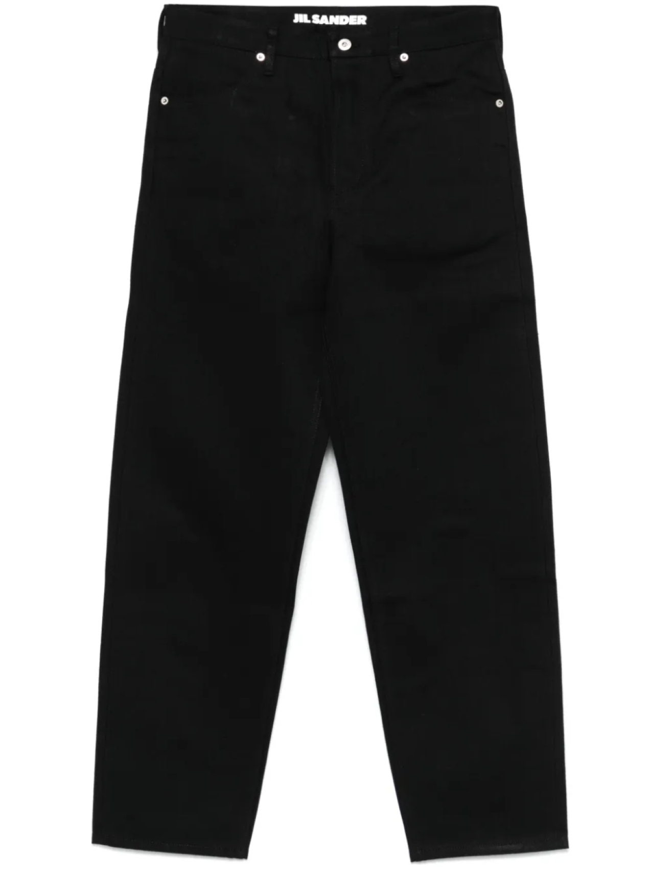 

Джинсы прямого покроя Jil Sander, черный