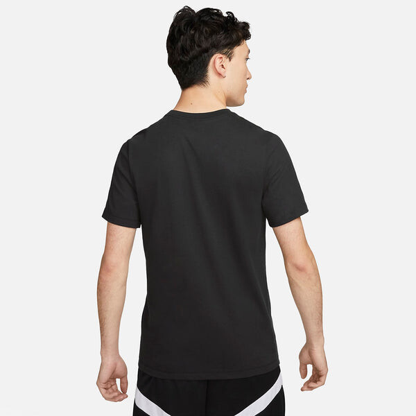Футболка dry fit basketball t-shirt 'black' Nike, черный — фото 3