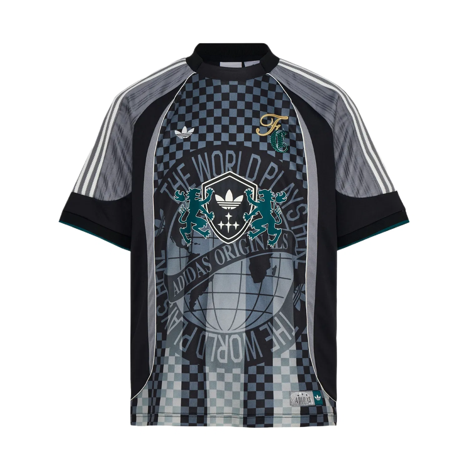 Футболка Adidas Originals Men's Black/Gray