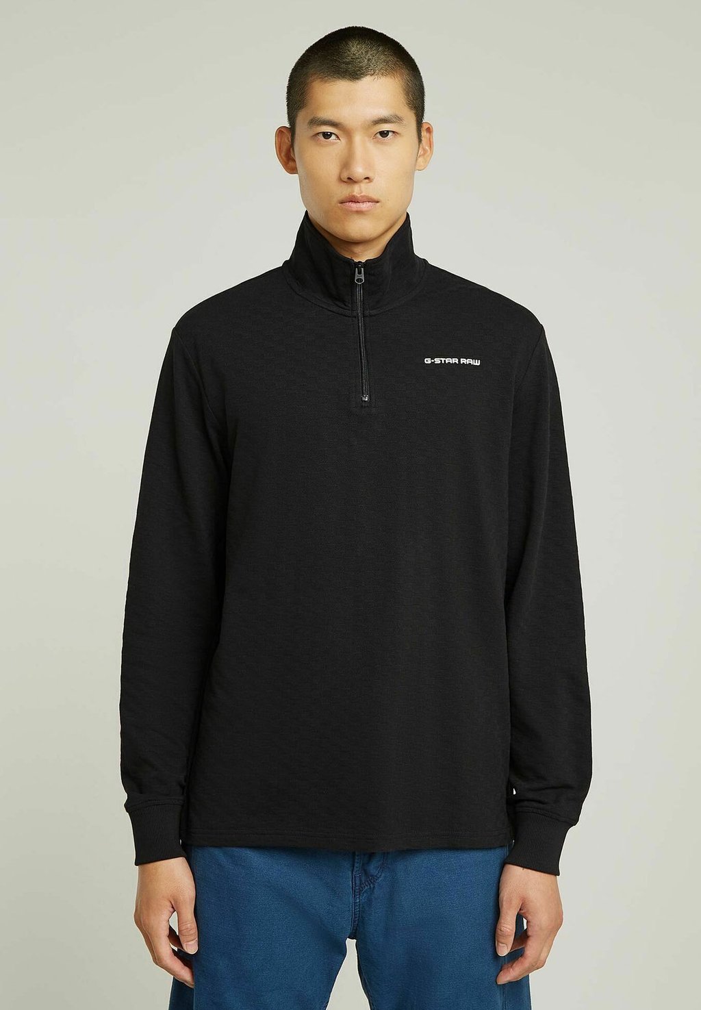 

Джемпер CHECQUARD TWEETER HALF ZIP G-STAR, черный