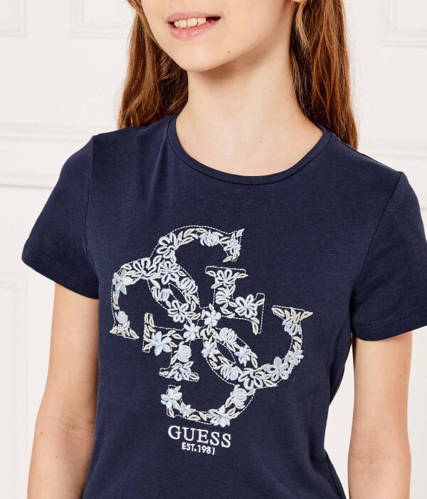 Футболки Regular fit Guess, синий — фото 4