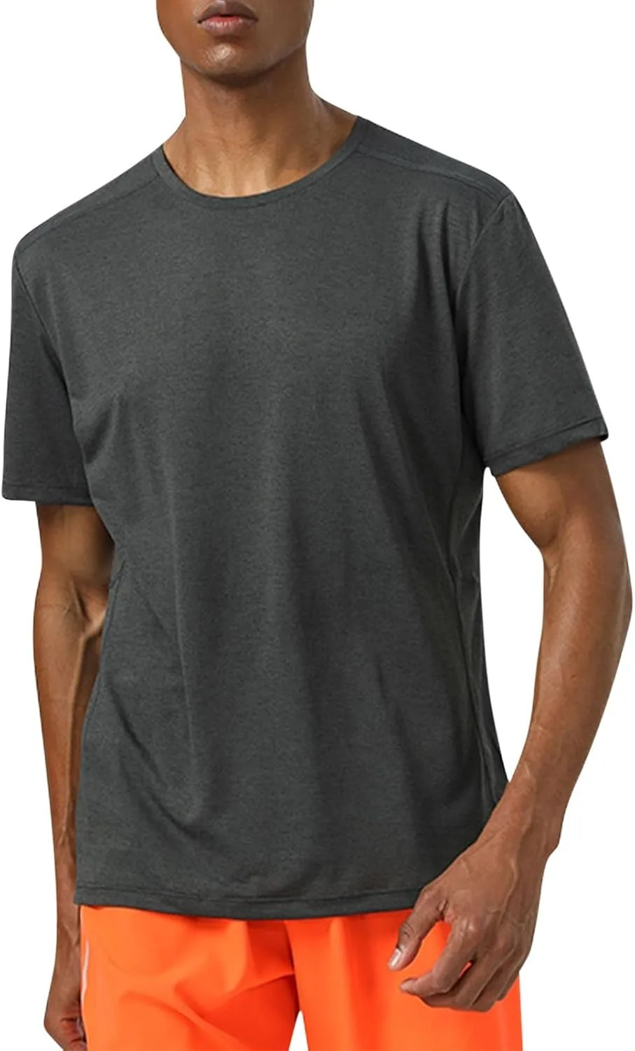 

Футболка для тренировок мужская, короткий рукав, легкая и дышащая