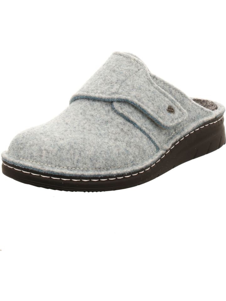

Тапочки Finn Comfort Hausschuh, серый