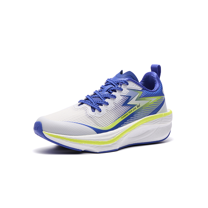 Детские беговые кроссовки Fei Ge 1.0 unisex 361°KIDS, белый/синий/зеленый — фото 4