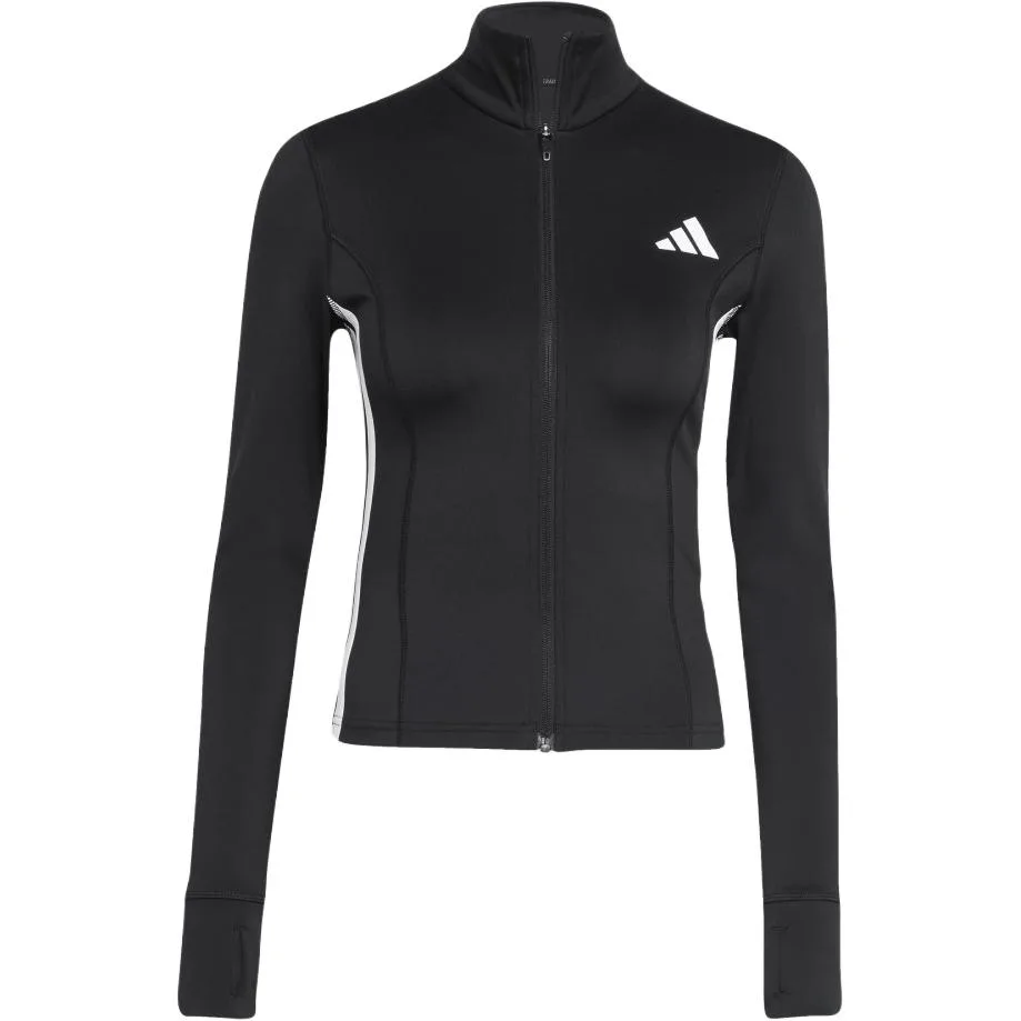 Куртка на молнии Adidas, черный