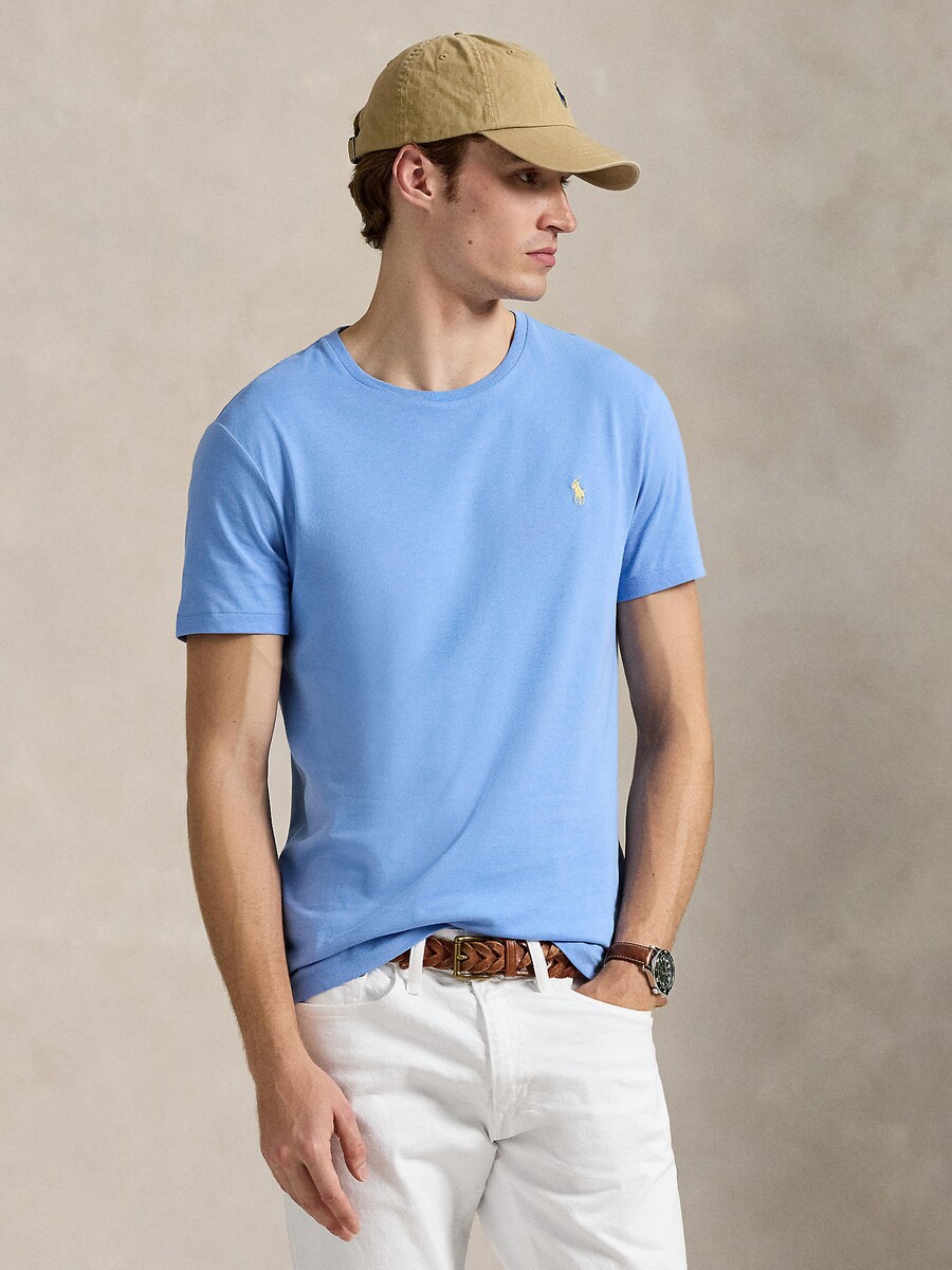 Рубашка обычного кроя Polo Ralph Lauren, светло-голубой — фото 3