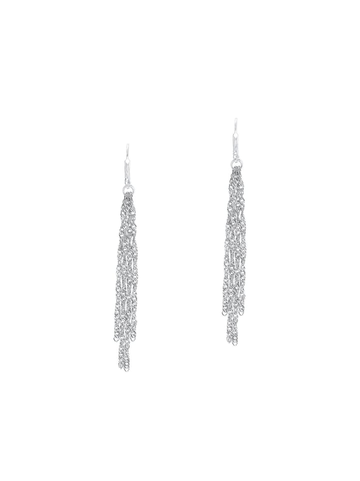 

Amor Серьги из серебра 925 пробы, покрытые родием