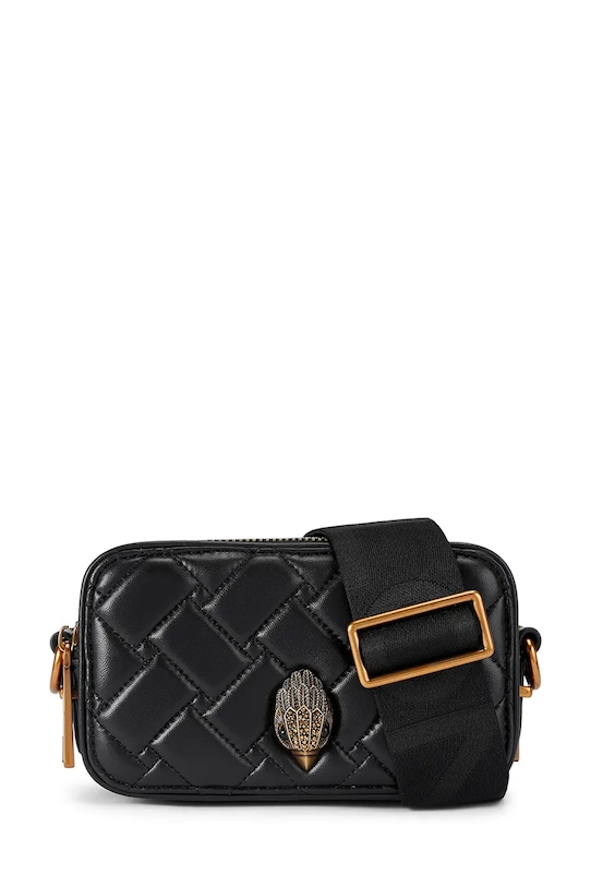 

Кожаная сумка kensington Kurt Geiger London, черный