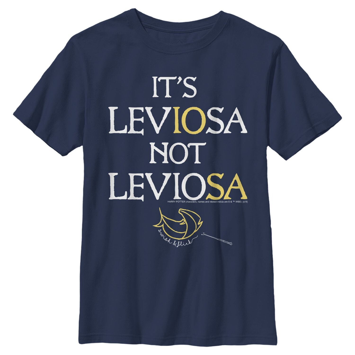 

Футболка с рисунком «Гарри Поттер» для мальчиков 8–20 лет, это LevIOsa, а не LevioSA. Harry Potter