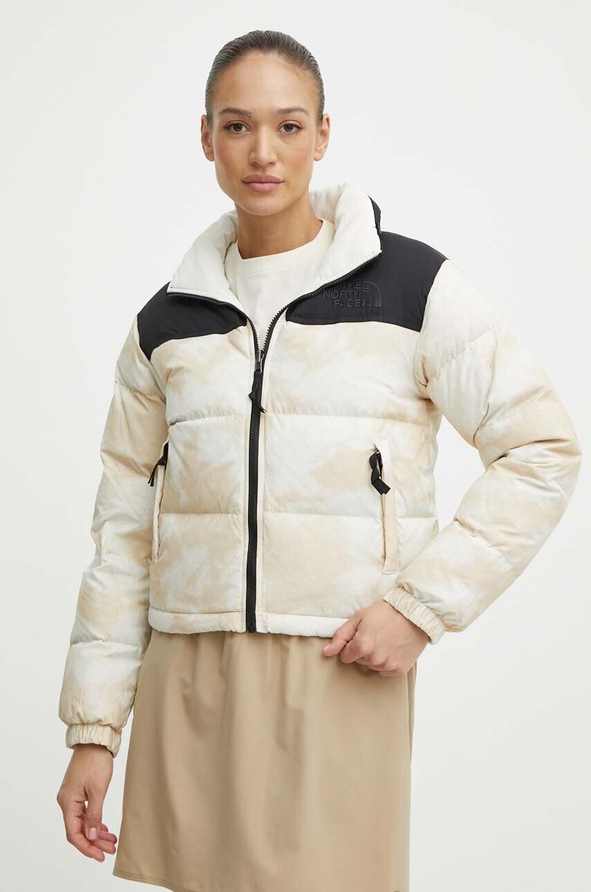 

Двусторонний пуховик NUPTSE JACKET The North Face, бежевый