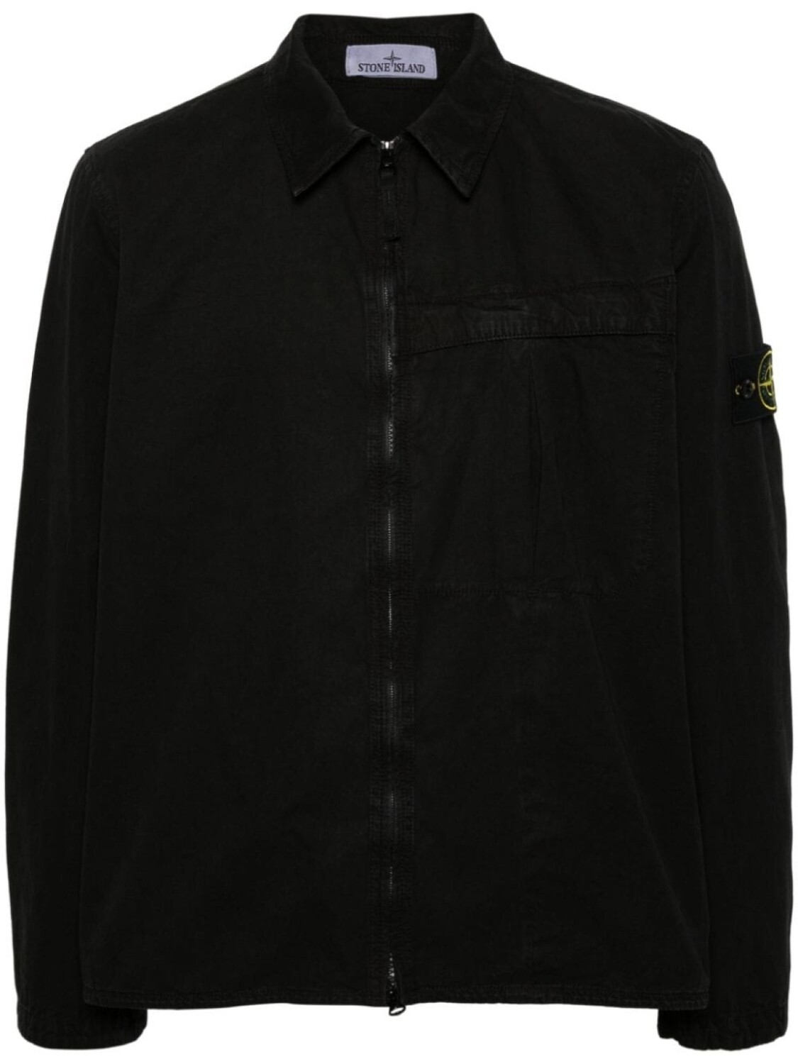 

Stone Island куртка с нашивкой Compass, черный