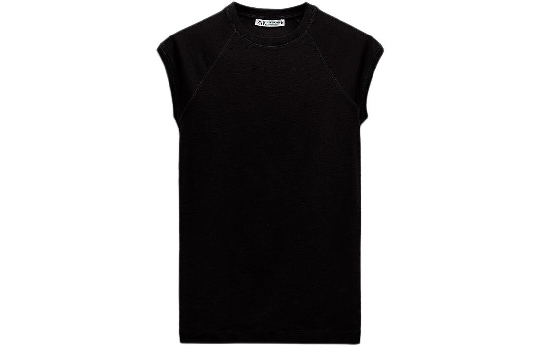 

Футболка женская черная Zara