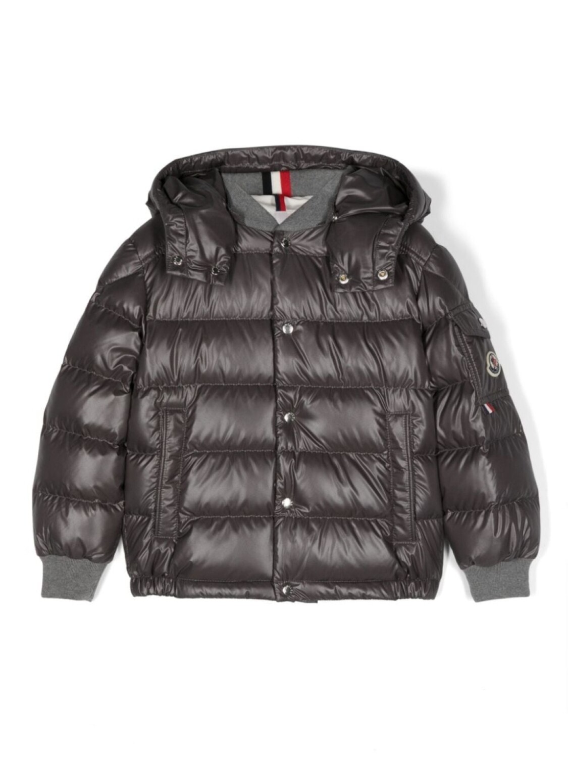 

Moncler Enfant пуховик Manaem, серый