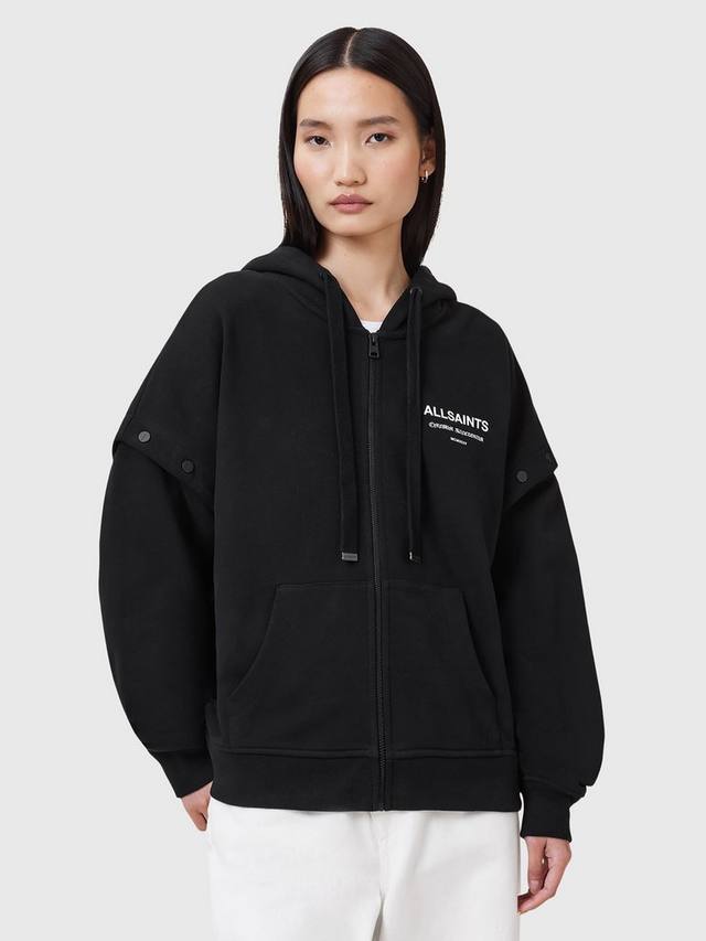 

Толстовка omnium amphia из чистого органического хлопка AllSaints, черный