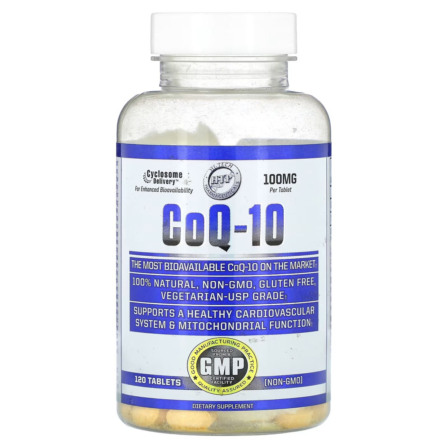 

CoQ-10, 100 мг, 120 таблеток Hi Tech Pharmaceuticals