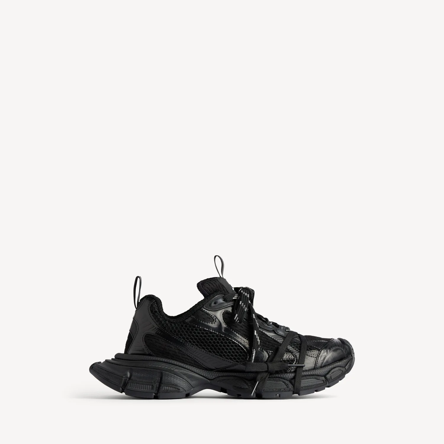 BALENCIAGA Мужские кроссовки 3xl в черном цвете
