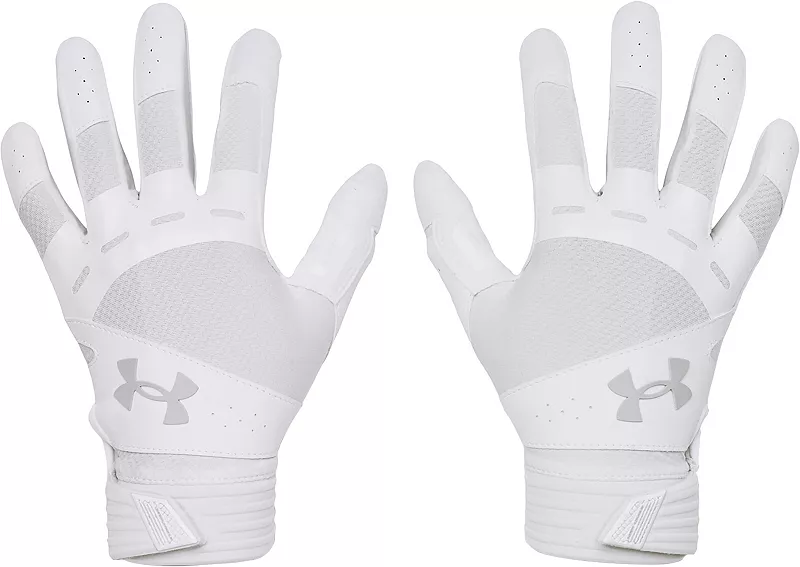 

Женские перчатки для софтбола Under Armour, цвет White/Halo Gray