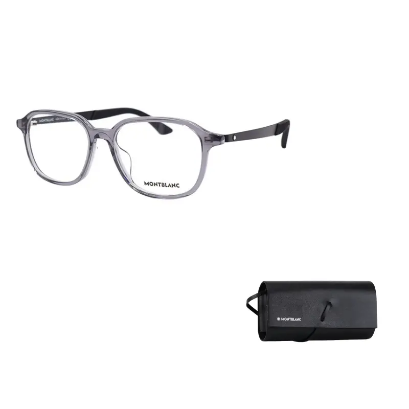

MONTBLANC Очки квадратной формы, Transparent Gray