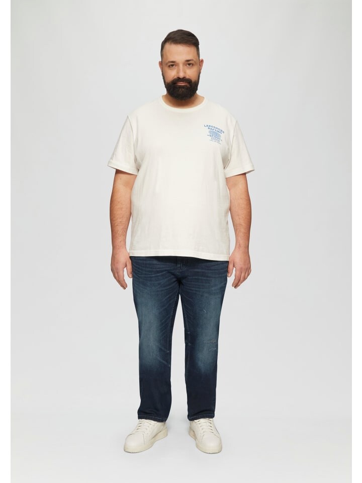 

Тканевые брюки s.Oliver Jeans-Hose lang, синий