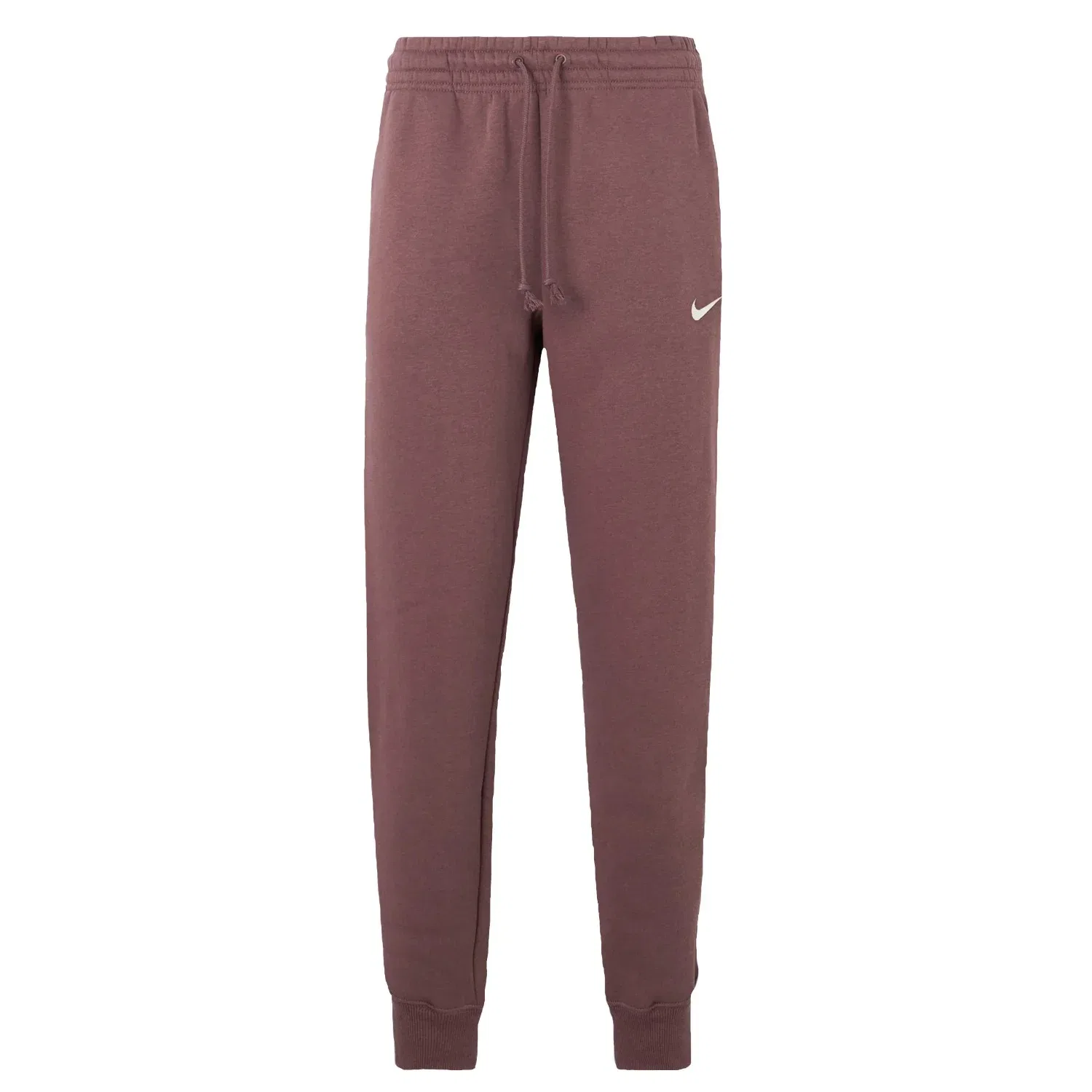 Спортивные штаны, флисовые, Nike, темно-красные