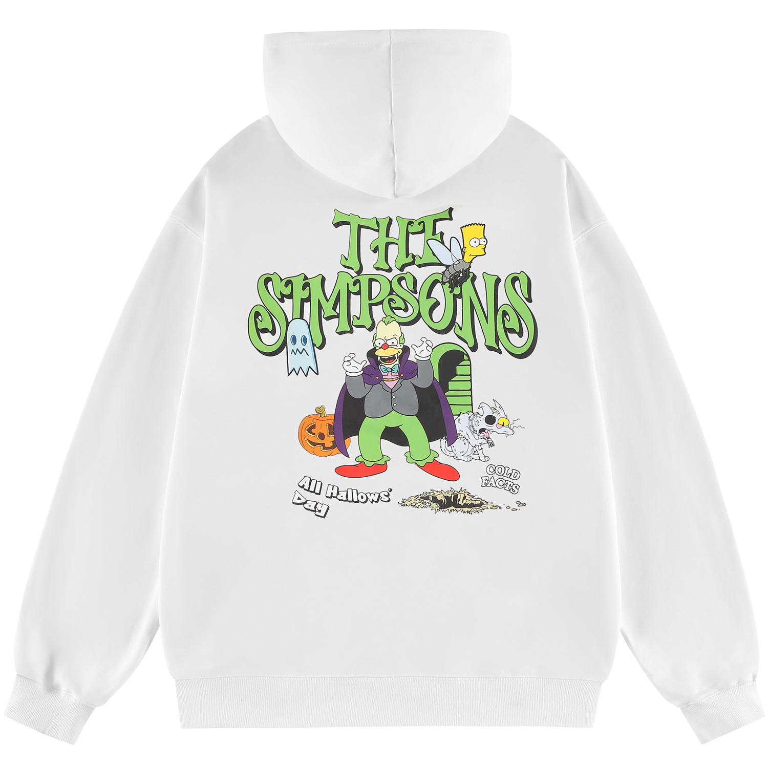 

Свитшот унисекс The Simpsons, белый (с флисовой подкладкой)