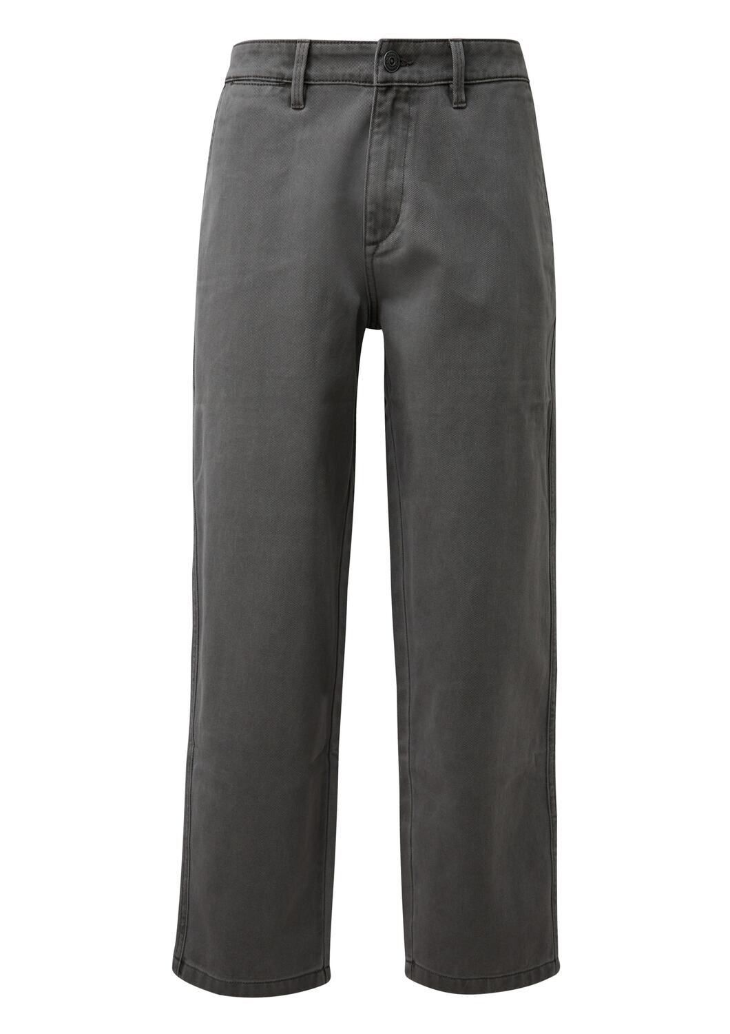 

QS Джинсы свободного кроя в сером дениме