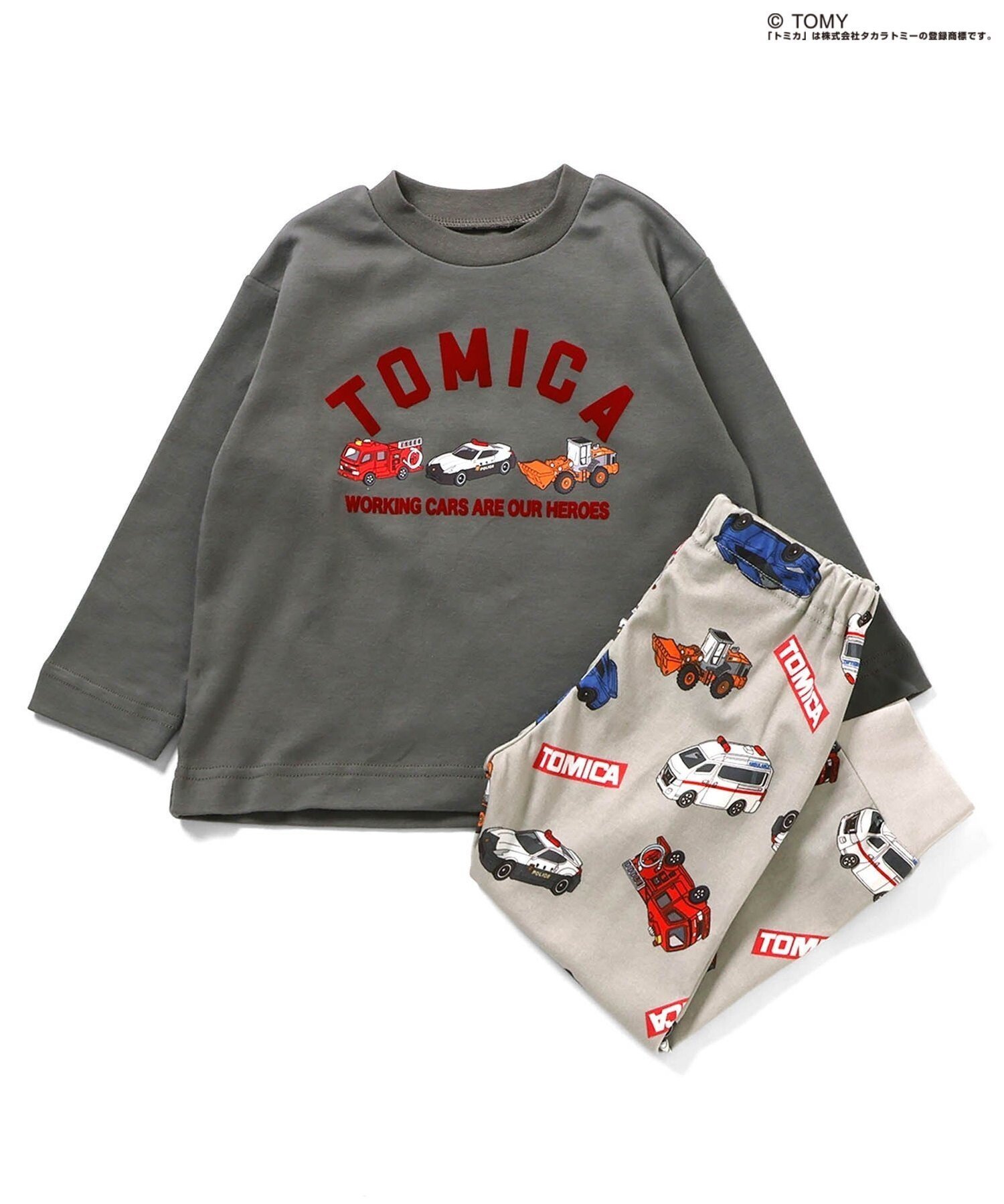 Пижама TOMICA BREEZE, Charcoal