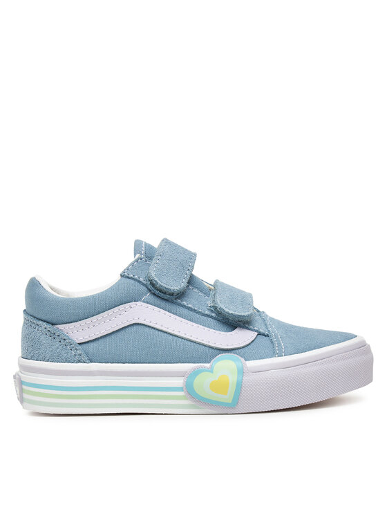 

Тканевые кроссовки Old Skool V Heart VN000D4DCFL1 Vans, синий