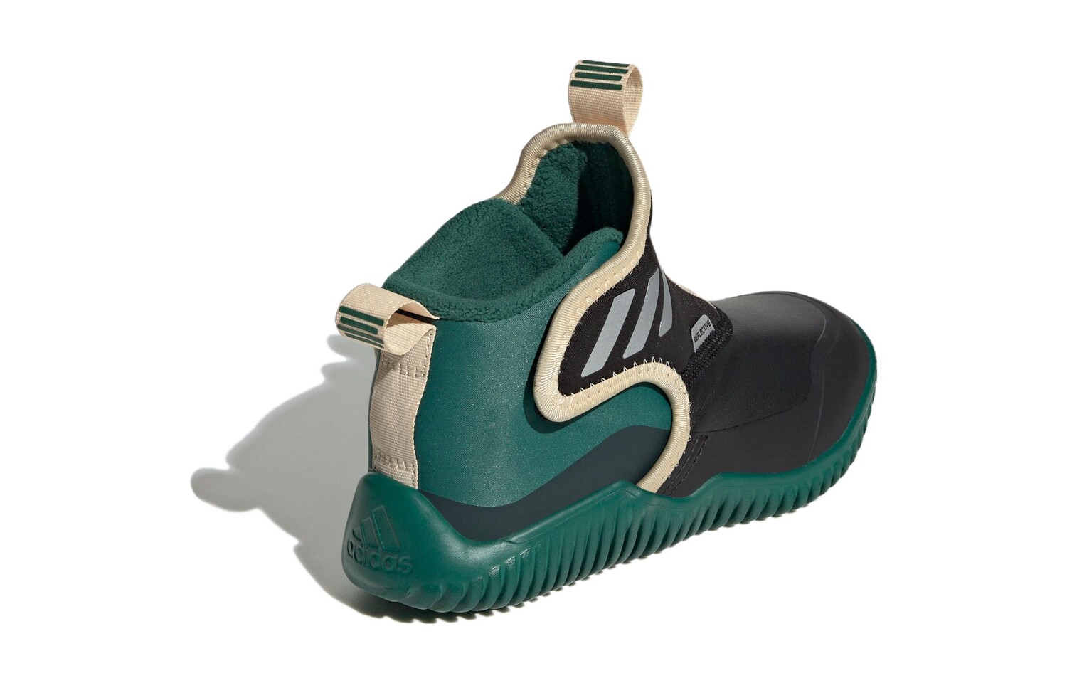 Кроссовки adidas Rapidazen Slip-on Kids Lifestyle Shoes Kids Mid-top, черный/зеленый — фото 4