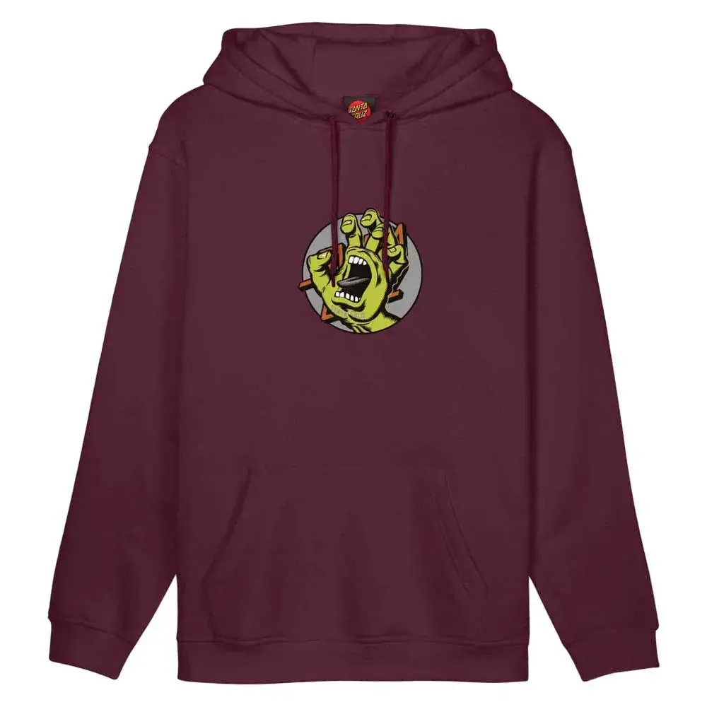 

Худи Santa Cruz Hand dot front, фиолетовый