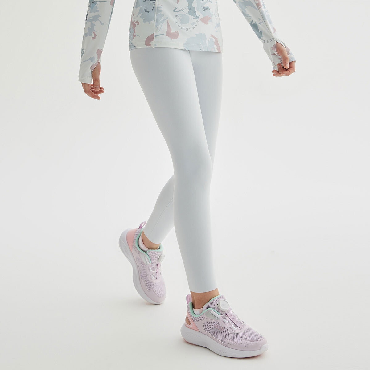 Детские леггинсы ФИЛА FILA, цвет Bean gray blue — фото 4