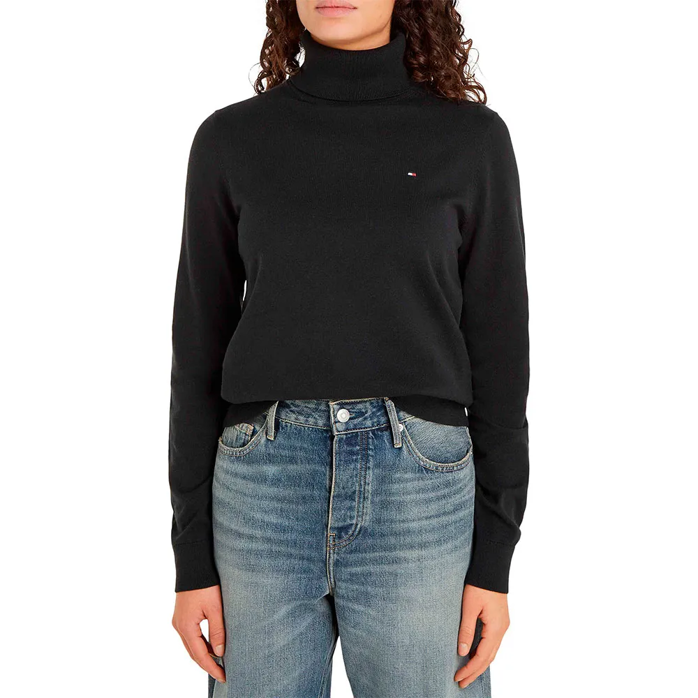 

Свитер Tommy Hilfiger Co Stitch, черный