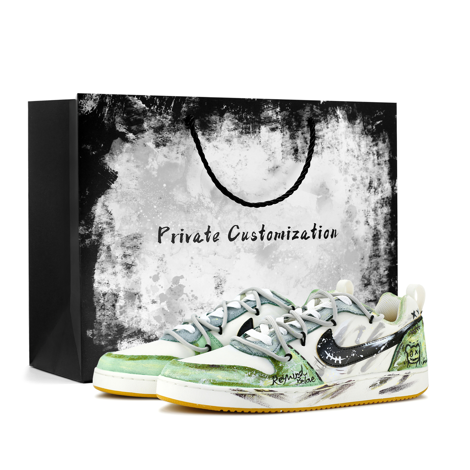 

Низкие скейтбордные кроссовки Court Borough, унисекс Nike, зеленый