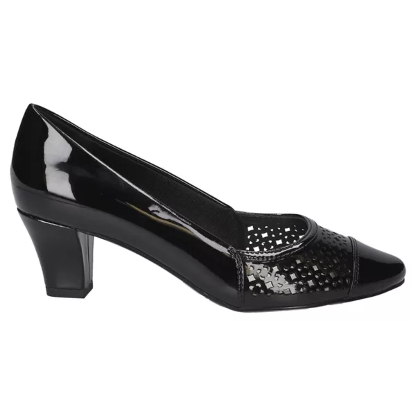 Туфли-лодочки женские Neva Comfort Easy Street, цвет black patent — фото 2