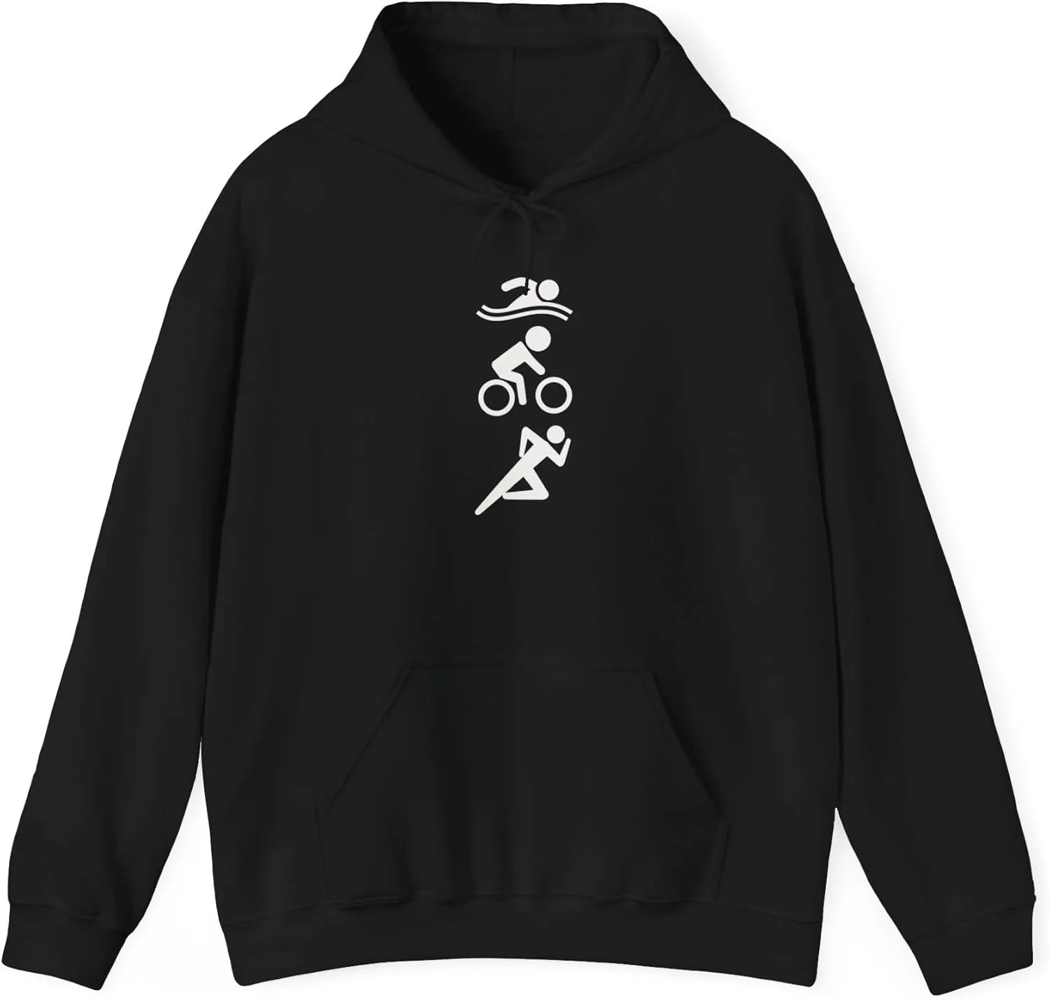 

Толстовка с капюшоном Unisex Heavy Blend для триатлона
