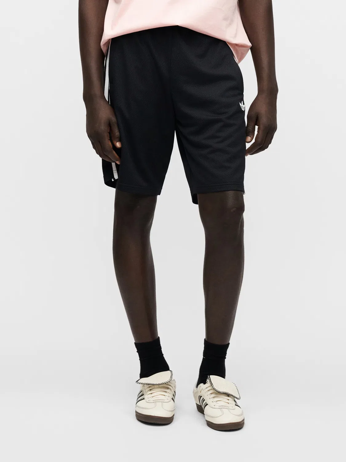 Шорты Adidas Originals свободного кроя Adicolor черного цвета — фото 2