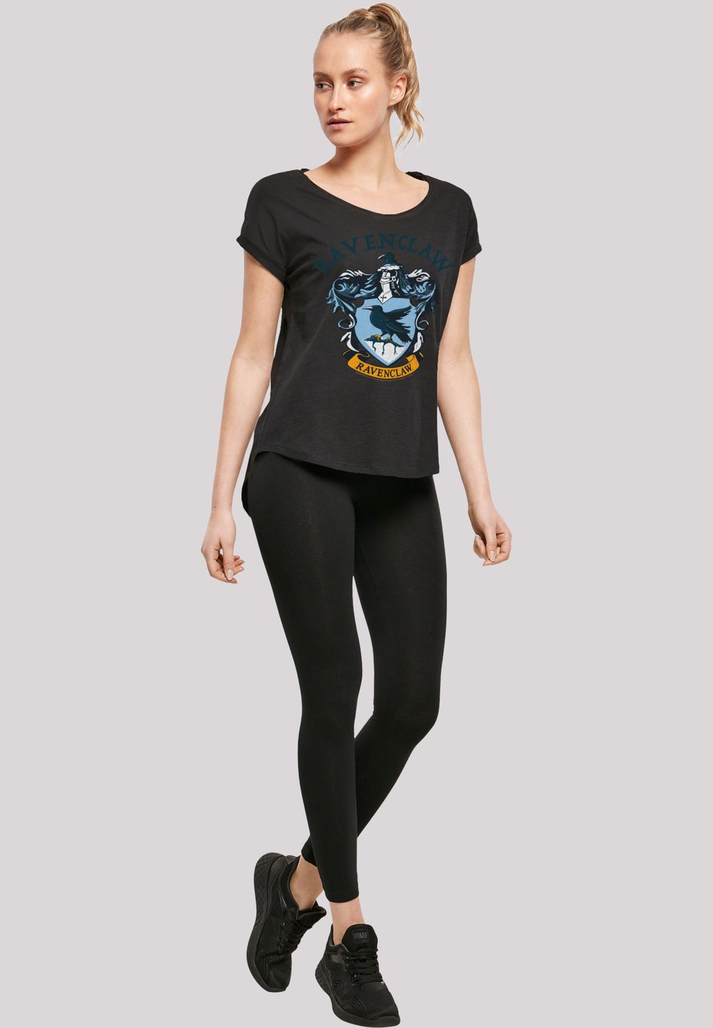 

Футболка с принтом HARRY POTTER RAVENCLAW CREST F4NT4STIC, черный