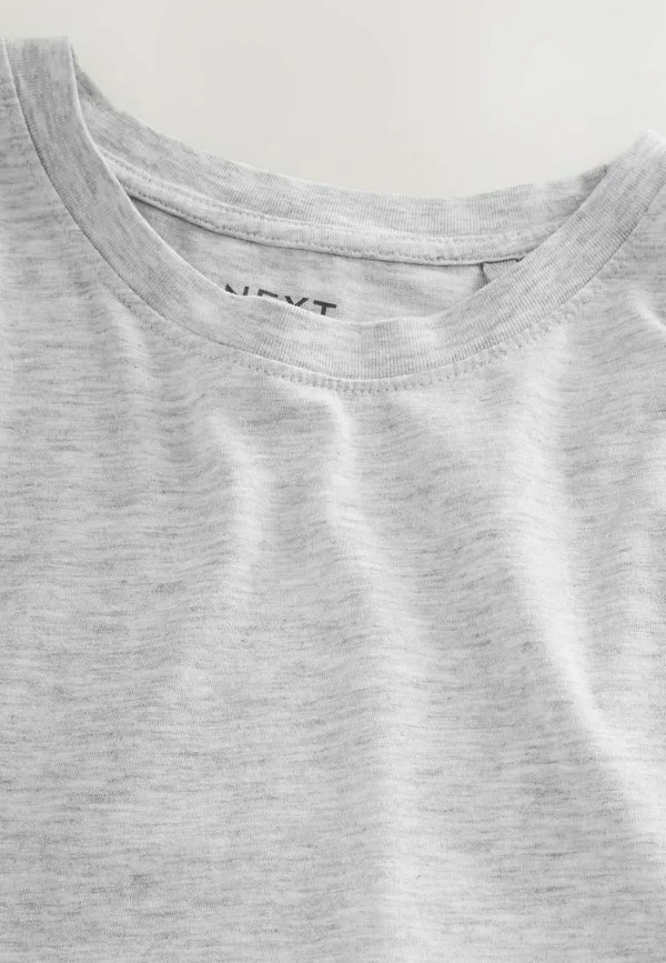 

Простая футболка Next, Light Grey Marl