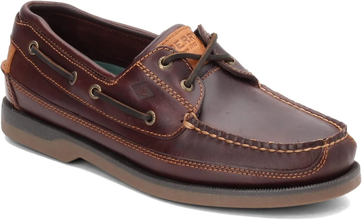 Мужские мокасины Sperry Mako с двумя парами роскошных туфель, амаретто — фото 2