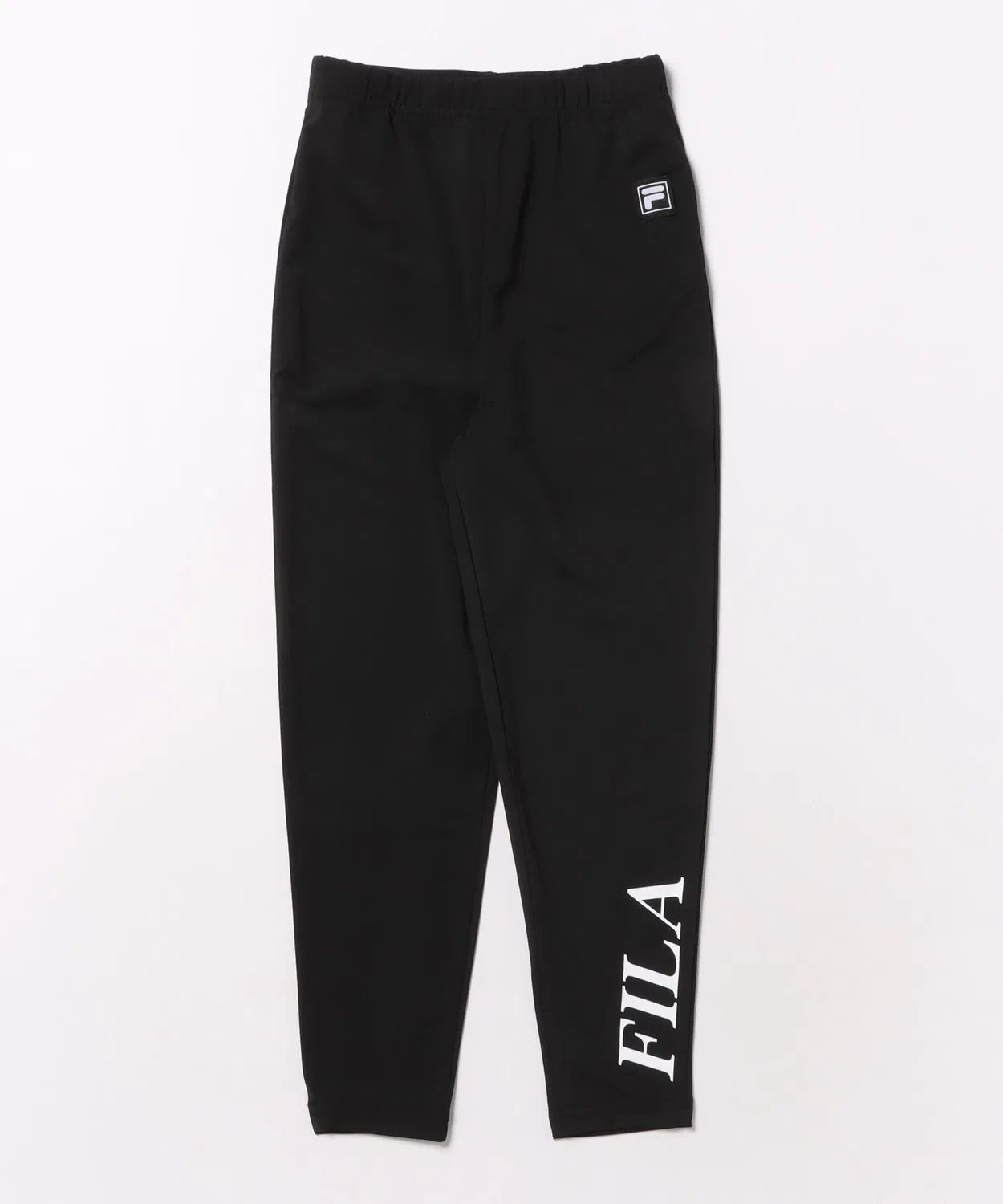 Леггинсы из стрейч-материала FILA, черные с белым