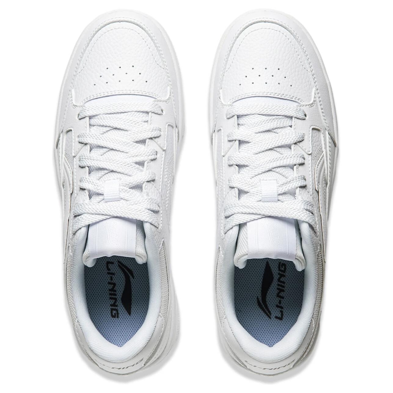 Кроссовки LINING Tianji Skateboarding Shoes Men Low-top, белый — фото 4